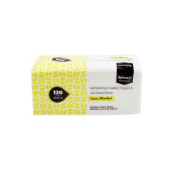 SPINNEYS ESSENTIALS TOWELS INTERFOLD 2PLY 21X21CM