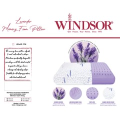WINDSOR SP PILLOW MEMORY FOAM LAVENDER
