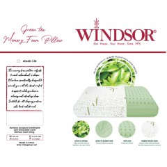 WINDSOR SP PILLOW MEMORY FOAM GREEN TEA