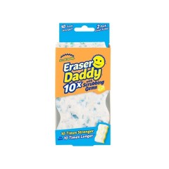 SCRUB DADDY ERASER SPONGE WITH SCRUBBING GEMS