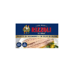 RIZZOLI MACKEREL IN OLIVE OIL TIN
