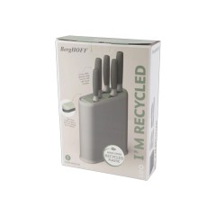 BERGHOFF MOONMIST BLOCK KNIFE SET 8.5+11+14+19+23CM