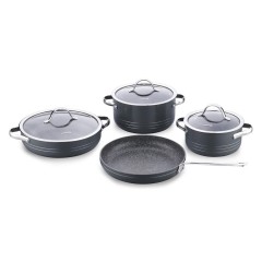 KORKMAZ LINEA COOKWARE GRANIT ANT.INDUC 20+24+26+26CM