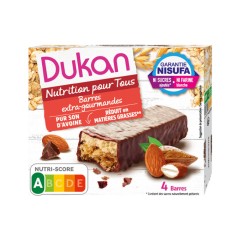 DUKAN CHOCOLAT AND ALMOND OAT BRAN BARS 