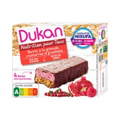 DUKAN OAT BRAN BARS WITH RED BERRIES