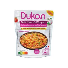 DUKAN COOKED KONJAC PAELLA WITH CHICKEN AND VEGETABLES