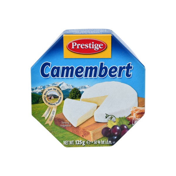 Prestige Camembert Cheese 125G