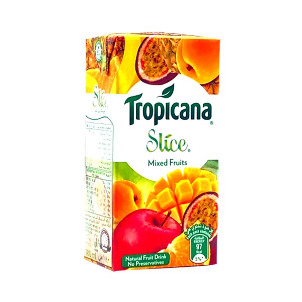 Tropicana Mixed Fruit Tetra 180ml Fruit Juices Spinneys Lebanon