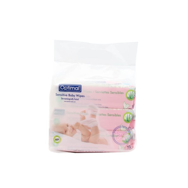 Powder Puff Baby Wipes 3x72s @SPECIAL PRICE