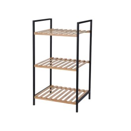 EH BATHROOM RACK 3 BAMBOO SHELVES | Spinneys Lebanon