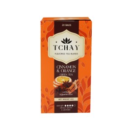 TCHAY CYLON GREEN TEA CINNAMON AND ORANGE | Spinneys Lebanon
