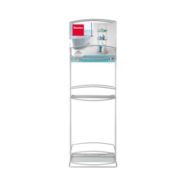 METALTEX ONDA - 3-TIER STORAGE RACK SILVER | Spinneys Lebanon