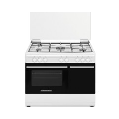 CAMPOMATIC GAS COOKER 4G+1TRB BOTTLE WH