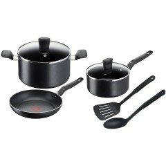 TEFAL SUPER COOK COOKWARE SET 24+18+24+LADLE+SPOON