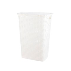 BATH SOLUTIONS BASKET WHITE ANTHRACENE