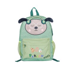 HARD GOODS BACKPACK DOG PEARSON GREEN FURRY