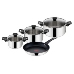 TEFAL JAMIE OLIVER SET S.S FRYPAN 28+STWPOTS 16-20-24